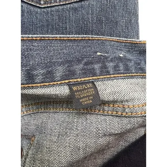 Brooks Brothers Red Fleece Jeans Four 901 Slim Straight 116 Slim Fit 32X32 - Picture 6 of 6